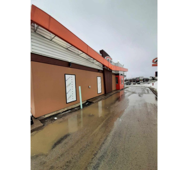 After A&W Signs Hung