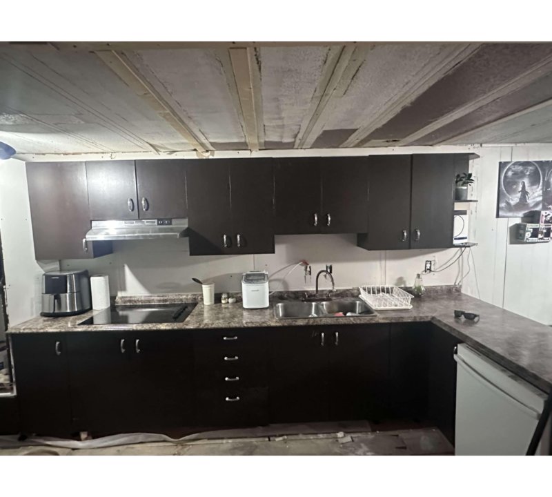 After Kitchen Cabinets & Counter Top Install