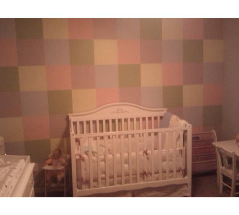 After Nursery Painted & Organized