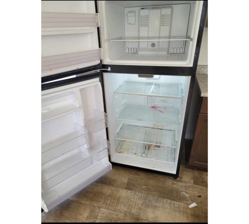 Before Refrigerator Cleaning